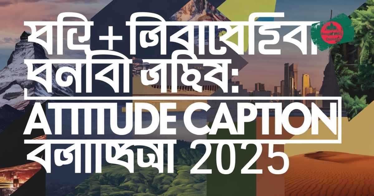 ৩৫০-নতুন-অ্যাটিটিউড-ক্যাপশন-attitude-caption-bangla-2025