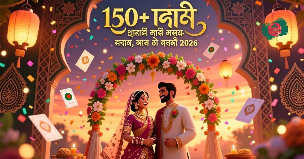 ১৫০-বিয়ে-নিয়ে-ক্যাপশন-স্ট্যাটাস-ছন্দ-ও-মজার-উক্তি-২০২৬