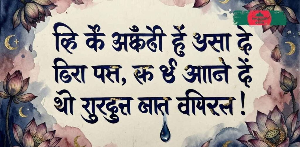 best-new-sad-shayari-in-hindi